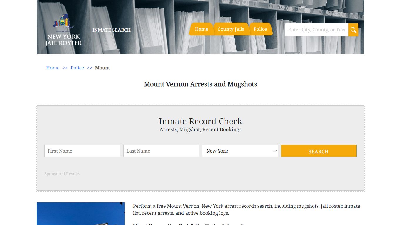 Mount Vernon Arrests and Mugshots | Jail Roster Search